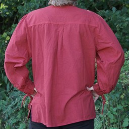 Medieval shirt Rawlin, red - Celtic Webmerchant