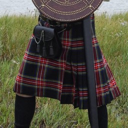 Scottish kilt, Black Stewart - Celtic Webmerchant