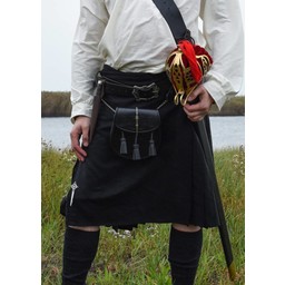 Schotse kilt, zwart - Celtic Webmerchant