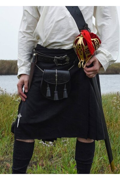 Kilt écossais, noir - Celtic Webmerchant