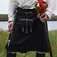Scottish kilt, black - Celtic Webmerchant