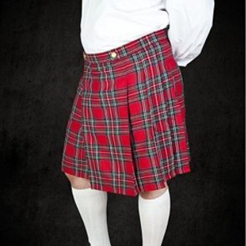 Kilt scozzese, rosso-verde - CelticWebMerchant.com