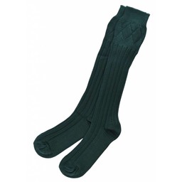 Calcetines para la falda, verde oscuro. - Celtic Webmerchant