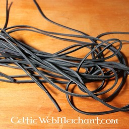 Cordón de cuero negro, 100 cm - Celtic Webmerchant