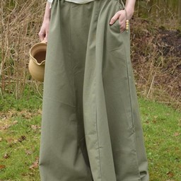 Medeltida kjol Melisende, grön - Celtic Webmerchant