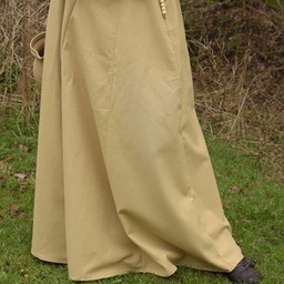 Medieval skirt Melisende, light brown - Celtic Webmerchant