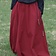 Falda medieval de melisende, roja. - Celtic Webmerchant