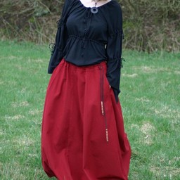 Medieval Melisende spódnica, czerwony - Celtic Webmerchant