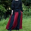 Falda medieval de loreena, negro-rojo. - Celtic Webmerchant