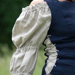 Blusa de lino Isabetta, natural. - Celtic Webmerchant