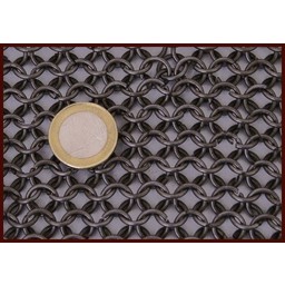 Haubergeon, ongeklonken, verenstaal 8 mm - Celtic Webmerchant