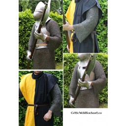 Haubergeon, non riveté, acier à ressort 8 mm - Celtic Webmerchant