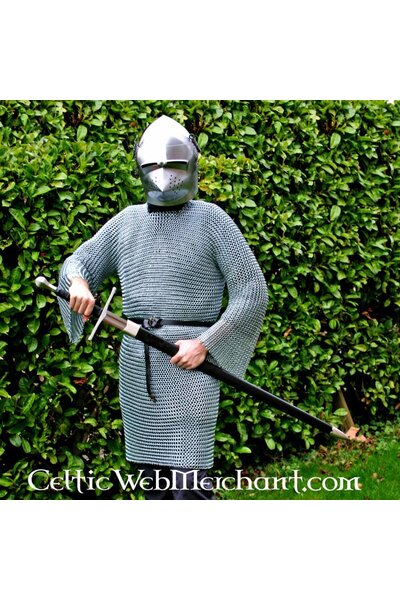 Hauberk, unvernietet, verzinkt 9 mm - Celtic Webmerchant