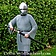 Hauberk, unriveted, galvanized 9 mm - Celtic Webmerchant