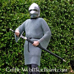 Hauberk, unriveted, galvanized 9 mm - Celtic Webmerchant