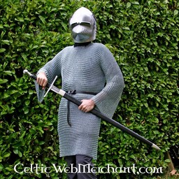 Långärmad hauberk, förzinkad, 9 mm - Celtic Webmerchant