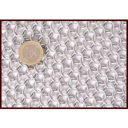 Hauberk, unriveted, galvanized 9 mm - Celtic Webmerchant