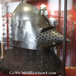Pig faced bascinet, 2 mm - Celtic Webmerchant