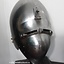 Wohnung Bascinet mit Klappvisier 2 mm - Celtic Webmerchant