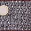 Haubergeon, flat rings, wedge-shaped rivets 8 mm - Celtic Webmerchant