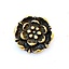 Tudor-rose bæltespænder (sæt med 5 dele), forsølvet bronze - Celtic Webmerchant