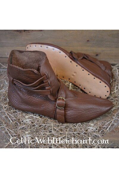 Scandinavische enkellaarzen (1300-1400) - Celtic Webmerchant