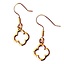 Boucles d'oreilles gothiques Quatre-Feuilles, en bronze - Celtic Webmerchant