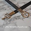 Ceinture gothique avec extrémité de ceinture, noir - Celtic Webmerchant