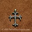 15th century cross pendant, silvered bronze - Celtic Webmerchant
