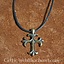 Colgante cruz del siglo XV, bronce plateado - Celtic Webmerchant