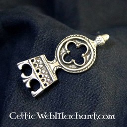 Fin de ceinture gothique 3 cm, argenté - Celtic Webmerchant