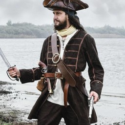 Manteau de pirate Teach, marron - Celtic Webmerchant