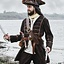 Abrigo pirata Teach, marrón - Celtic Webmerchant