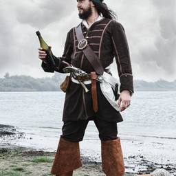 Pirate coat Teach, brown - Celtic Webmerchant