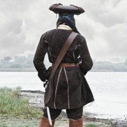 Pirate coat Teach, brown - Celtic Webmerchant