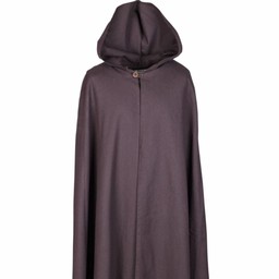 Cotton cloak Ellyn, brown - Celtic Webmerchant