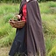 Cape en coton Ellyn, marron - Celtic Webmerchant