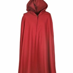 Cotton cloak Ellyn, red - Celtic Webmerchant