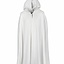 Cape en coton Ellyn, blanche - Celtic Webmerchant