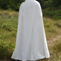 Cotton cloak Ellyn, white - Celtic Webmerchant