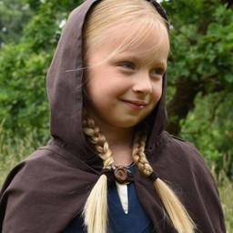 Cape pour enfant Arthur, marron - Celtic Webmerchant