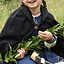 Kids cloak Arthur, black - Celtic Webmerchant