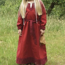 Meisjesjurk Birka, rood - Celtic Webmerchant