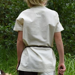 Kids tunic Ivar, short-sleeved, natural - Celtic Webmerchant