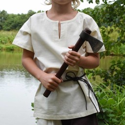 Dzieci tunika Ivar, krótki rękaw, naturalne - Celtic Webmerchant