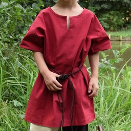 Barn tunika Ivar, kortärmad röd - Celtic Webmerchant