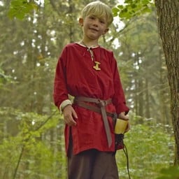 Kinder Tunika Athelstan, rot - Celtic Webmerchant