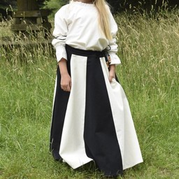 Girl skirt Loreena, black-naturel - Celtic Webmerchant