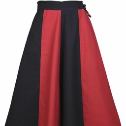 Girl skirt Loreena, black-red - Celtic Webmerchant