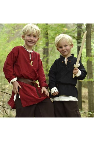 Børn shirt pirat, sort - Celtic Webmerchant